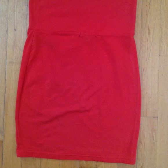 Forever 21 Red STRETCH Pencil Skirt Size Small - Picture 8 of 8